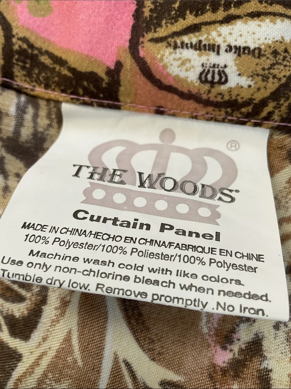 🍁 The Woods 6 piece curtain panels.